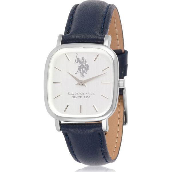 U.S. Polo Assn. Zegarek kwarcowy w kolorze srebrno-granatowo-białym rozmiar: onesize. Niebieskie, analogowe zegarki U.S. Polo Assn. Za 197,63 zł.