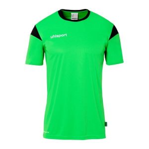 Koszulka Uhlsport Squad 27. Czarne bluzki Uhlsport, l, bez wzorów, z dżerseju, sportowe, bez kołnierzyka, bez ramiączek. Za 122,50 zł.
