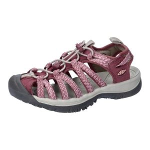 Buty trekkingowe damskie Keen Whisper. Czerwone buty trekkingowe Keen, z materiału, bez zapięcia. Za 499,00 zł.