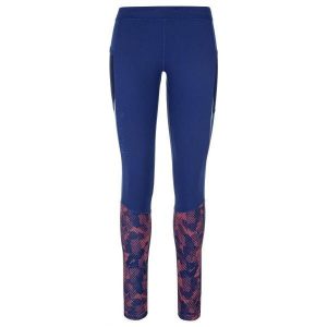 Legginsy damskie Kilpi Runner. Niebieskie legginsy Kilpi, bez wzorów. Za 179,35 zł.