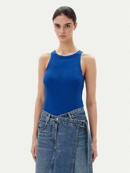 Levi's® Top Dreamy A7326-0015 Niebieski Slim Fit. Niebieskie topy s, bez wzorów, bez kołnierzyka, bez ramiączek. Za 69,99 zł.