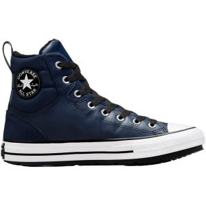 Trampki Converse Chuck Tas Berkshire Boot, Kobiety. Niebieskie buty sportowe Converse, bez wzorów, ze skóry ekologicznej, bez zapięcia. Za 490,00 zł.