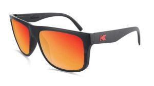 Okulary przeciwsłoneczne dla dorosłych - kategoria 3 z polaryzacją - Matte Black. Czarne okulary przeciwsłoneczne KNOCKAROUND. Za 152,15 zł.