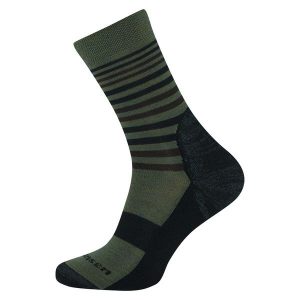 Skarpety trekkingowe Fjord Nansen Tour Merino Kevlar z wełną merino. Zielone skarpetki Fjord Nansen, bez wzorów, z wełny. Za 59,99 zł.