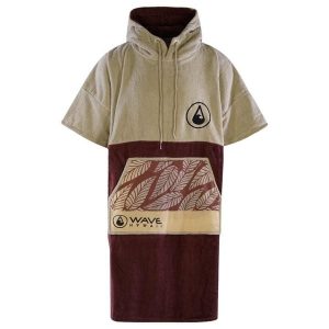 Ponczo Wave Hawaii Ponczo Leevs, Bawełniany welur L WH4060 105 x 80 cm. Brązowe szlafroki WAVE HAWAII, l, bez wzorów, z bawełny, bez kaptura. Za 329,00 zł.