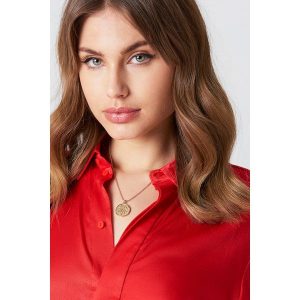 NA-KD Accessories Naszyjnik Virgo - Gold. Naszyjniki marki NA-KD Accessories. Za 32,00 zł.