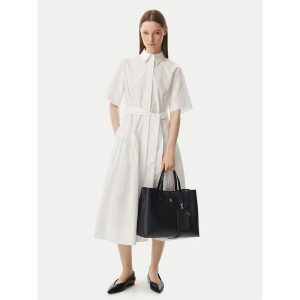 Torebka Tommy Hilfiger. Czarne torebki klasyczne TOMMY HILFIGER, bez wzorów, bez dodatków. Za 699,99 zł.