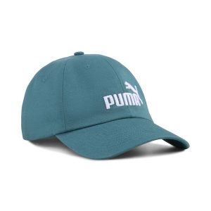 Czapka z daszkiem z logo No. 1 ESS PUMA. Szare czapki Puma, bez wzorów, sportowe. Za 69,00 zł.