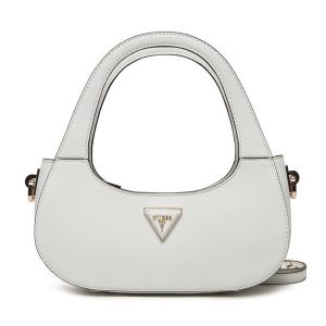 Torebka Guess. Białe torebki klasyczne Guess, z aplikacjami, bez dodatków. Za 319,99 zł.