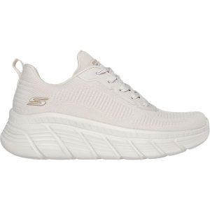 Buty Skechers Bobs B Flex Hi - Fly, Kobiety. Białe buty sportowe Skechers, bez wzorów, z gumy, bez zapięcia. Za 276,40 zł.