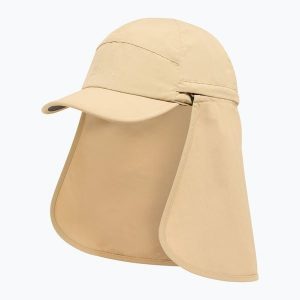 Czapka z daszkiem Jack Wolfskin Canyon. Brązowe czapki Jack Wolfskin, bez wzorów, sportowe. Za 129,99 zł.