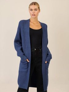 APART Kardigan w kolorze niebieskim rozmiar: 40/42. Niebieskie kardigany Apart, z kaszmiru. Za 217,99 zł.