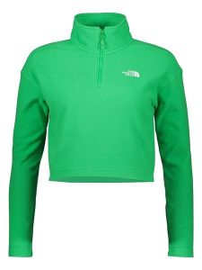 The North Face Bluza polarowa w kolorze zielonym rozmiar: S. Zielone bluzy The North Face, s, bez wzorów, z polaru, bez kaptura. Za 126,75 zł.