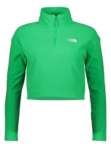 The North Face Bluza polarowa w kolorze zielonym rozmiar: S. Zielone bluzy The North Face, s, bez wzorów, z polaru, bez kaptura. Za 126,45 zł.