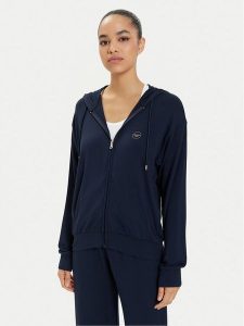 Emporio Armani Underwear Bluza 164761 4R272 00135 Granatowy Regular Fit. Niebieskie bluzy Emporio Armani Underwear, m, bez wzorów, z wiskozy, bez kaptura. Za 399,99 zł.