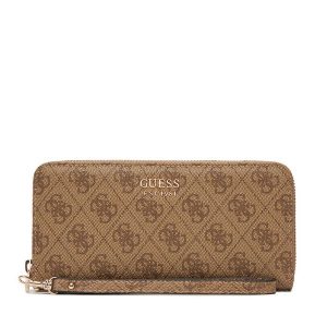 Portfel Guess. Brązowe portfele Guess, z aplikacjami. Za 219,99 zł.