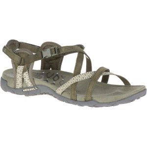 Merrell Sandały Damskie Terran Lattice Ii Dusty Olive 5 (38). Sandały marki Merrell. W wyprzedaży za 235,00 zł.
