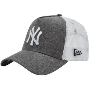 Czapka Trucker New Era MLB New York Yankees. Białe czapki New Era, bez wzorów, z jersey, sportowe. Za 149,99 zł.