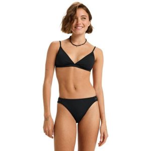 Dół bikini dla Kobiety BEACH CLASSICS BIKINI. Czarne bikini Roxy, bez wzorów, z elastanu. W wyprzedaży za 112,00 zł.