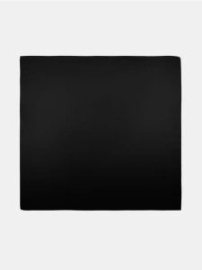 Chusta o satynowym wykończeniu - czarny. Czarne apaszki i chusty Sinsay, bez wzorów, z satyny. Za 9,99 zł.