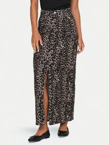 ONLY Spódnica maxi 15343258 Czarny Regular Fit. Czarne spódnice ONLY, m, bez wzorów, z bawełny, maxi. Za 119,99 zł.