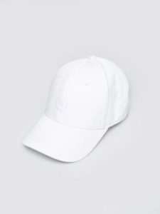 Czapka z daszkiem z haftem biała Centi 101. Białe czapki Big Star, bez wzorów, z bawełny, retro. Za 79,99 zł.