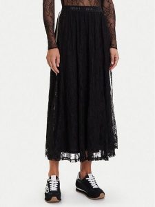Liu Jo Sport Spódnica midi TF5260 J4951 Czarny Regular Fit. Czarne spódnice Liu Jo Sport, m, bez wzorów, z syntetyku, sportowe, midi. Za 499,99 zł.