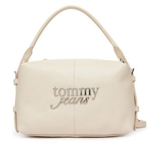 Torebka Tommy Jeans. Torebki klasyczne Tommy Jeans, bez wzorów, z jeansu, bez dodatków. Za 449,99 zł.