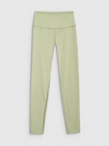 4F Legginsy sportowe w kolorze zielonym rozmiar: M. Zielone legginsy 4f, bez wzorów, z materiału. Za 91,56 zł.