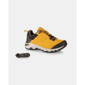 Buty trekkingowe Kilpi Anak Low WP-U. Żółte buty trekkingowe Kilpi, z nylonu, bez zapięcia. Za 680,50 zł.