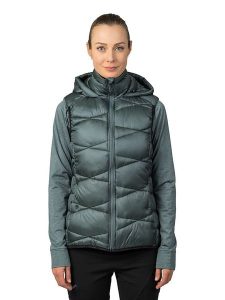 Hannah Kamizelka "Betlis" w kolorze zielonym rozmiar: 38. Zielone kamizelki Hannah, bez wzorów, bez kołnierzyka, bez ramiączek, bez kaptura. Za 295,99 zł.