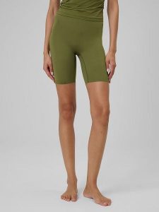 4F Szorty sportowe w kolorze khaki rozmiar: S. Brązowe spodenki sportowe 4f, s, bez wzorów, z materiału, outdoorowe. Za 86,95 zł.