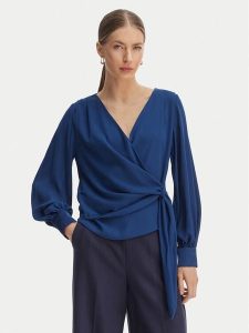 Rinascimento Koszula CFC0127578003 Niebieski Regular Fit. Niebieskie koszule Rinascimento, m, bez wzorów, z syntetyku, bez kołnierzyka, bez ramiączek. Za 399,99 zł.