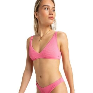 Stanik bikini dla Kobiety RIB ROXY LOVE THE OCEANA V. Czerwone bikini Roxy, bez wzorów, z elastanu. Za 179,99 zł.