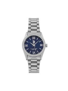 U.S. Polo Assn. Zegarek Melanie USP8460BL Srebrny. Szare, analogowe zegarki U.S. Polo Assn. Za 409,99 zł.
