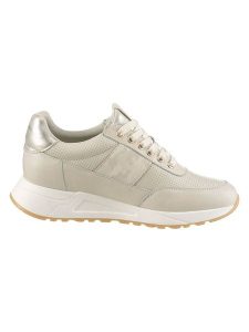 Heine Skórzane sneakersy w kolorze beżowym rozmiar: 41. Brązowe trampki Heine, bez wzorów, bez zapięcia. Za 104,95 zł.
