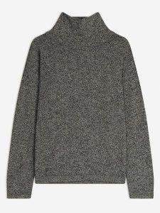 AUTHENTIC CASHMERE Kaszmirowy sweter "Cheviot" w kolorze czarnym rozmiar: L. Czarne swetry oversize AUTHENTIC CASHMERE, l, bez wzorów, z kaszmiru, bez ramiączek. Za 351,38 zł.