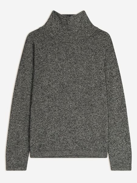 AUTHENTIC CASHMERE Kaszmirowy sweter "Cheviot" w kolorze czarnym rozmiar: XL. Czarne swetry oversize AUTHENTIC CASHMERE, xl, bez wzorów, z kaszmiru, bez ramiączek. Za 341,39 zł.