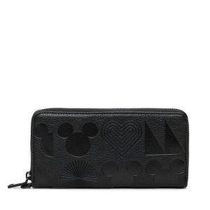 Portfel Desigual. Czarne portfele Desigual, bez wzorów. Za 169,99 zł.