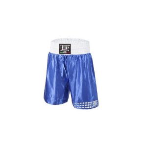 Spodenki bokserskie LEONE 1947 Boxing. Niebieskie szorty LEONE 1947, bez wzorów, sportowe. Za 206,50 zł.