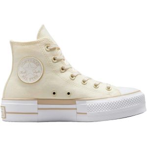 Trampki Converse Chuck Taylor All Star Lift, Kobiety. Brązowe buty sportowe Converse, bez wzorów, bez zapięcia. Za 490,00 zł.
