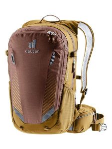 Deuter Plecak rowerowy "Compact EXP 12" w kolorze brązowym - 24 x 44 x 17 cm rozmiar: onesize. Brązowe plecaki Deuter. Za 426,06 zł.