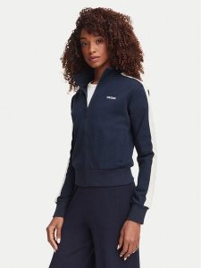 Guess Bluza V6YQ26 K5140 Granatowy Regular Fit. Niebieskie bluzy Guess, xs, z aplikacjami, z syntetyku, bez kaptura. Za 369,99 zł.