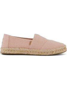 TOMS Espadryle w kolorze jasnoróżowym rozmiar: 38. Różowe espadryle Toms, bez wzorów, bez obcasa. Za 237,17 zł.