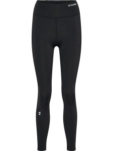 Damskie legginsy z wysokim stanem Hummel Ultimate. Czarne legginsy Hummel, bez wzorów, z materiału, z podwyższonym stanem. Za 227,50 zł.