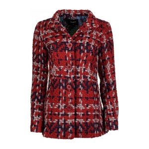 Desigual Płaszcz Damski 44 Czerwony. Płaszcze marki Desigual. W wyprzedaży za 409,00 zł.