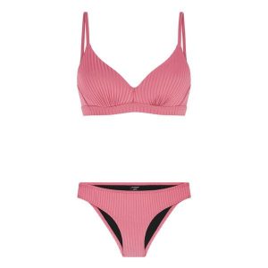 Strój kąpielowy dwuczęściowy damski Protest Rocks Bcup. Czerwone bikini Protest, bez wzorów. Za 255,00 zł.