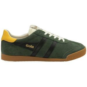 Sneakersy Gola Elan. Czarne buty sportowe Gola, bez wzorów, bez zapięcia. W wyprzedaży za 374,50 zł.