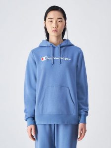 Champion Bluza w kolorze błękitnym rozmiar: M. Niebieskie bluzy Champion, m, bez wzorów, z kapturem. Za 96,60 zł.