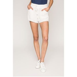 Sublevel - Szorty. Szare szorty marki Sublevel, z materiału, casualowe. W wyprzedaży za 59,90 zł.